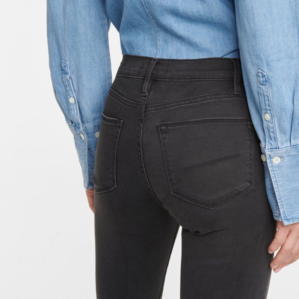 FRAME Le High Skinny Black Jeans – Size 30